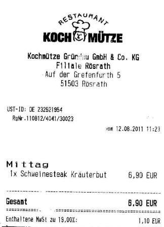 igns Hffner Kochmtze Restaurant